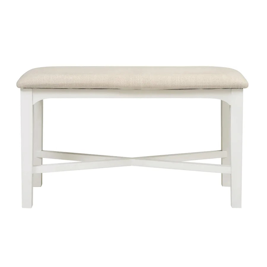 Fairford Warm White Dressing Table Stool
