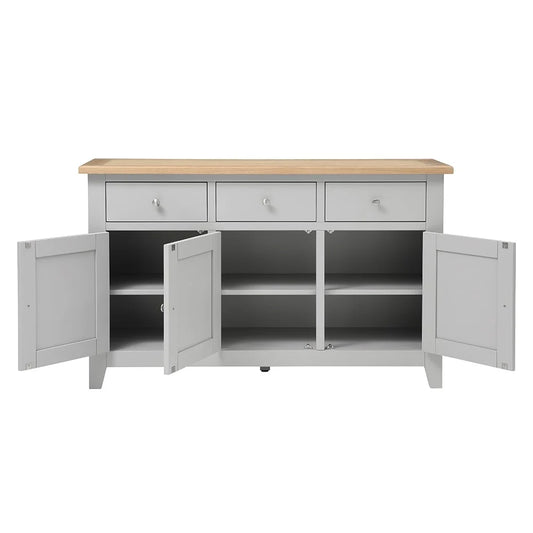 Chester Dove Grey Large Sideboard
