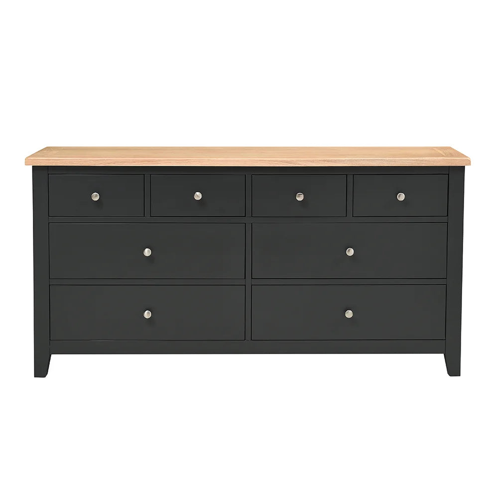 Chester Charcoal 8 Drawer Chest