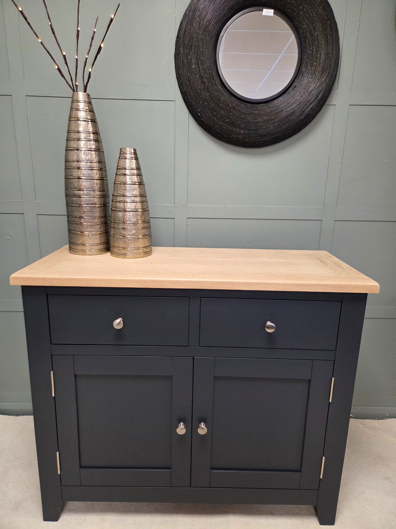 Chester Charcoal Small Sideboard