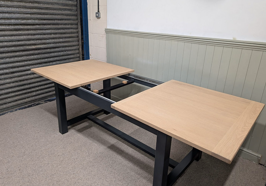 Chester Charcoal 6-10 Seater Extending Dining Table