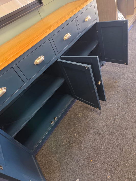Sussex Midnight Blue Extra Large Sideboard