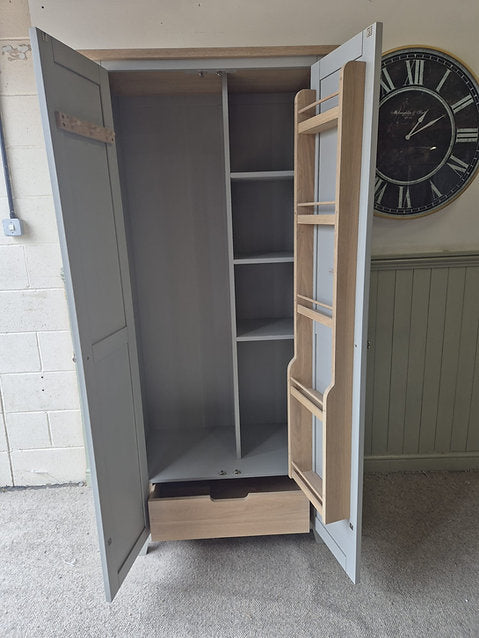 Chester Dove Grey Utility Cupboard