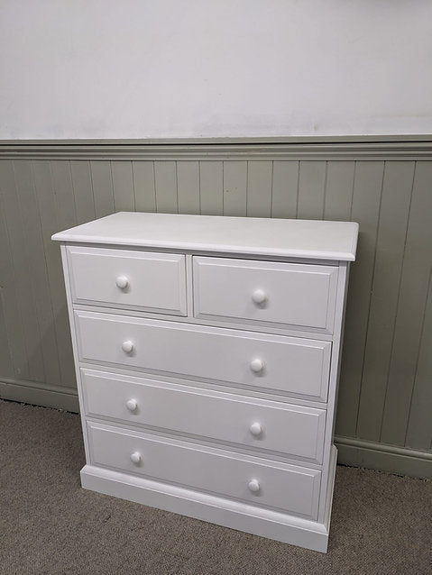 Pensham Pure White 5 Drawer Chest
