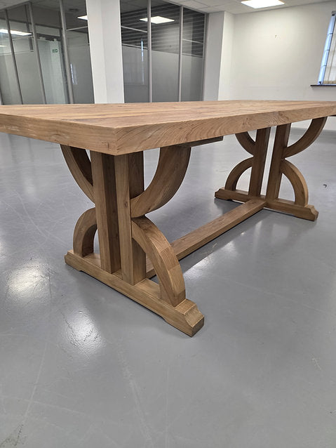Tempus Dining Table - Natural Recycled Elm