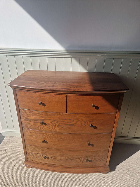 Winchcombe Dark Oak 5 Drawer Chest