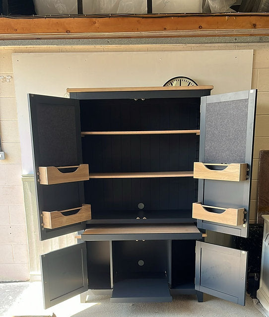 Chester Charcoal Hideaway Home Office