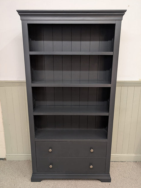 Chantilly Dusky Black Large Bookcase