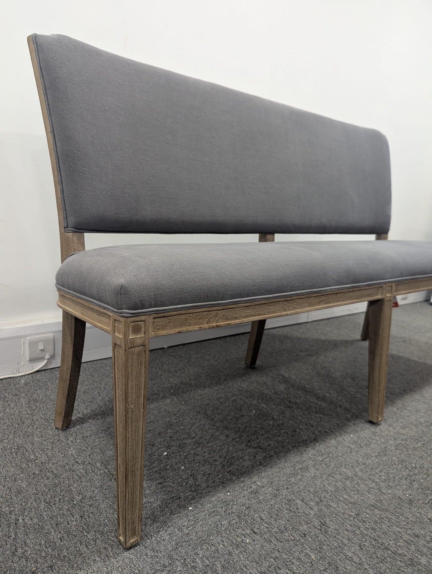 Camaret Dining Bench- Charcoal