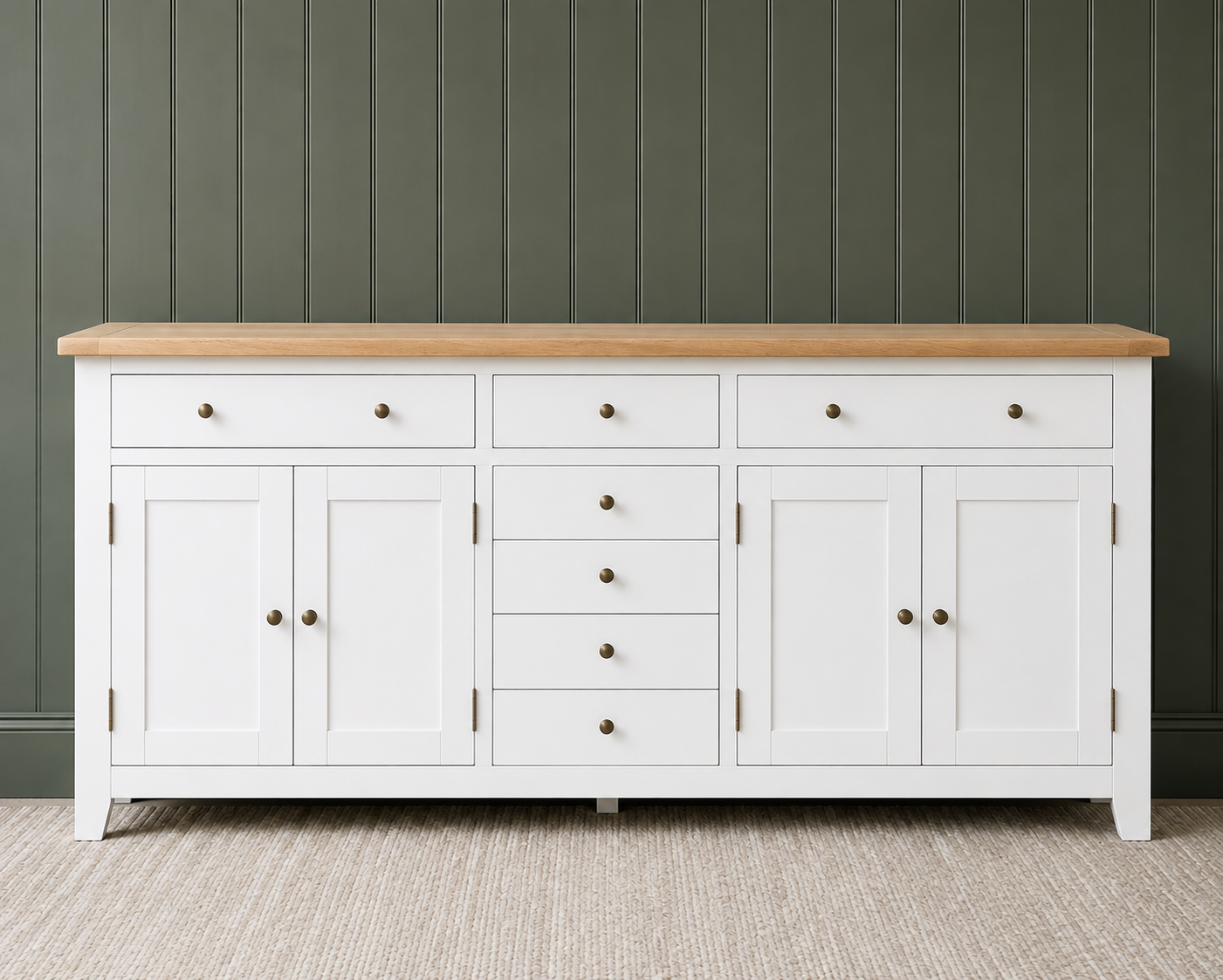 Chester Pure White Grand Sideboard