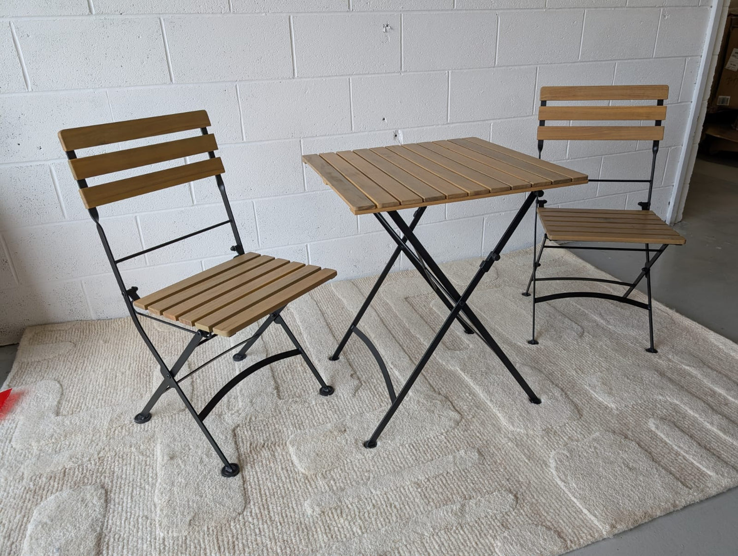Brimpsfield 2 Seater Folding Bistro Set
