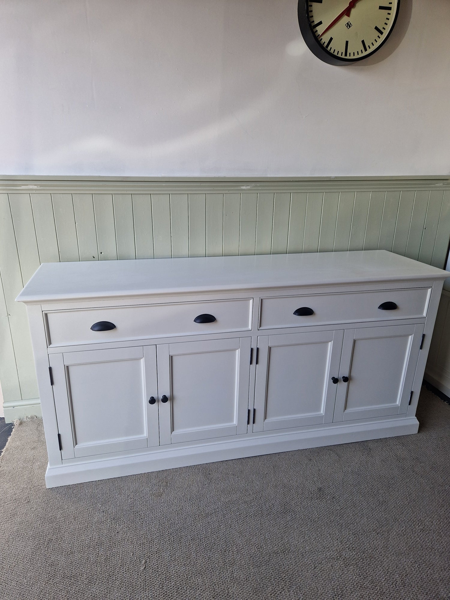 Stow Warm White Extra Large Sideboard