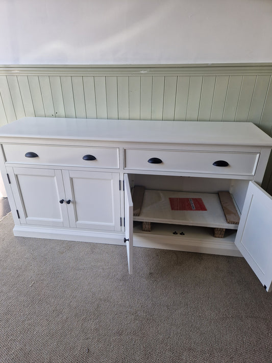 Stow Warm White Extra Large Sideboard