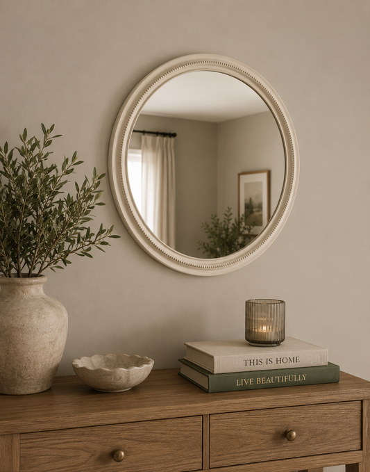 Daphne Round Hanging Wall Mirror