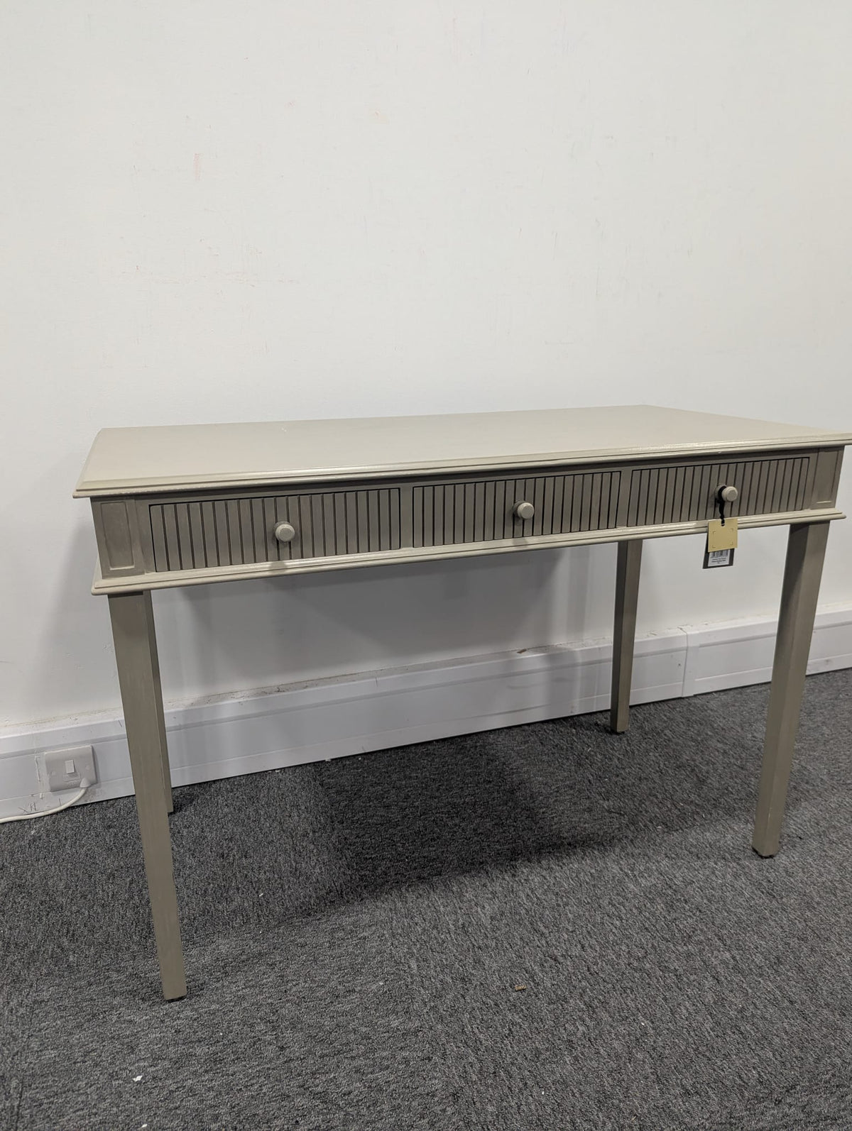 Malmo Wooden Dressing Table & Desk - Flax