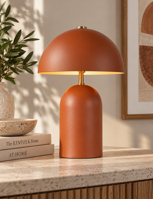Colby Rechargeable Table Lamp - Burnt Orange