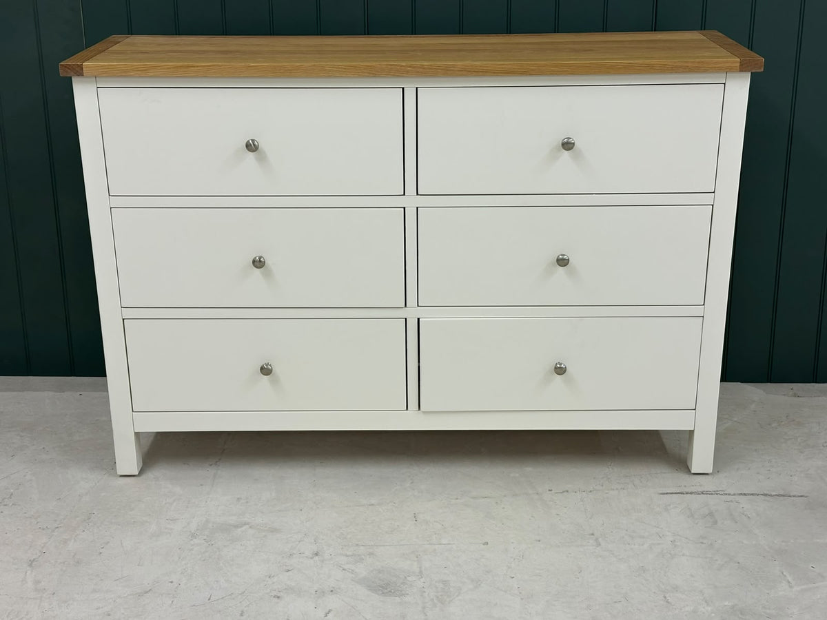 Simply Cotswold Classic Cream 6 Drawer Chest