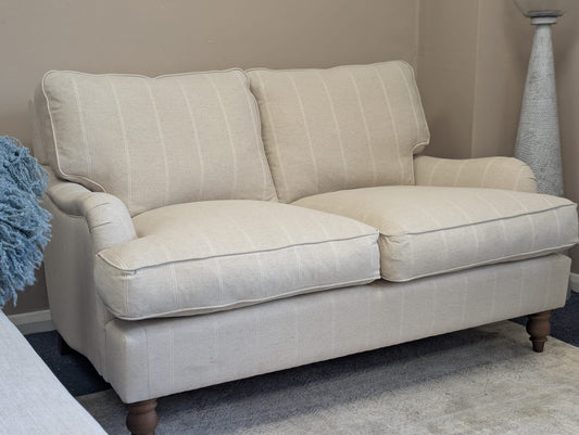 Morris - 2 Seater Sofa - Natural - Compton Stripe