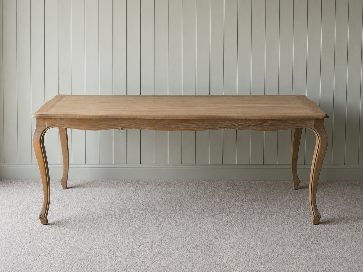 Camille Limewash Oak 6 Seater Dining Table