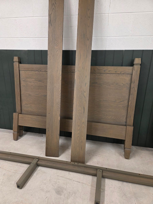 Bibury Smoked Oak King Size Bed