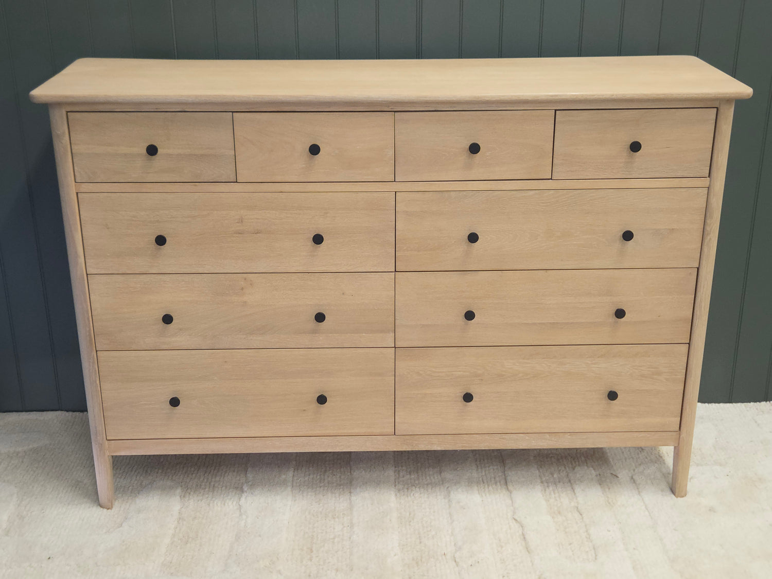 Berkeley Nordic Oak 10 Drawer Chest