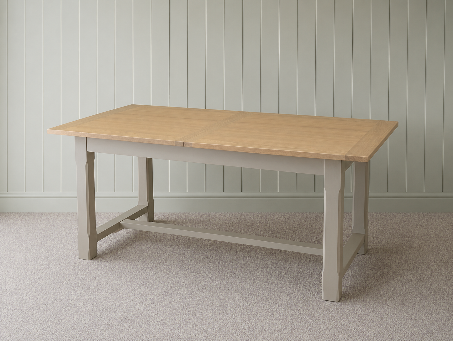 Chester Limestone 6-10 Seater Extending Dining Table