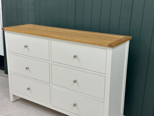 Simply Cotswold Classic Cream 6 Drawer Chest