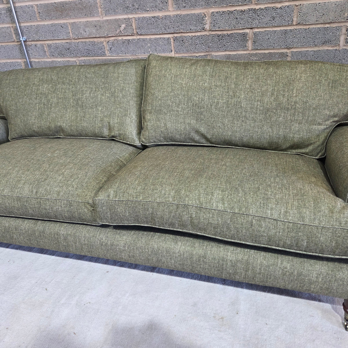 Stewart 4 Seater Sofa -Sage - Aquaclean Oxford