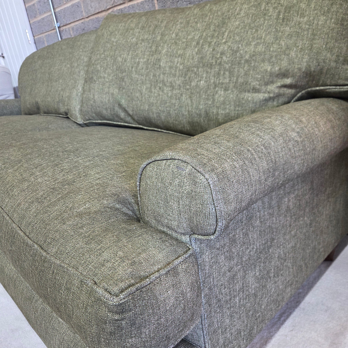 Stewart 4 Seater Sofa -Sage - Aquaclean Oxford