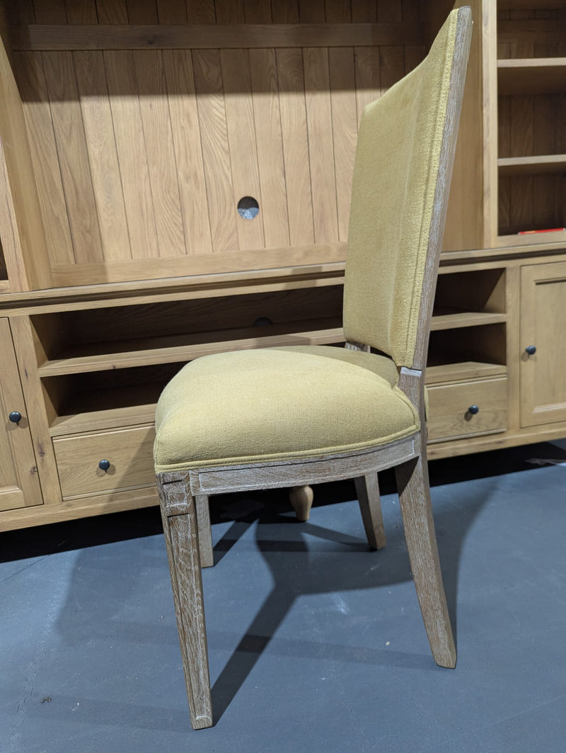 Camaret Linen Dining Chair - Dijon