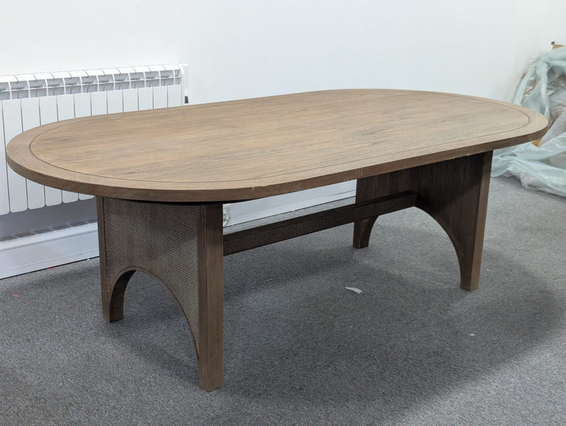 Balabac Oval Dining Table - Natural