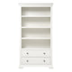 Chantilly Warm White Large Bookcase