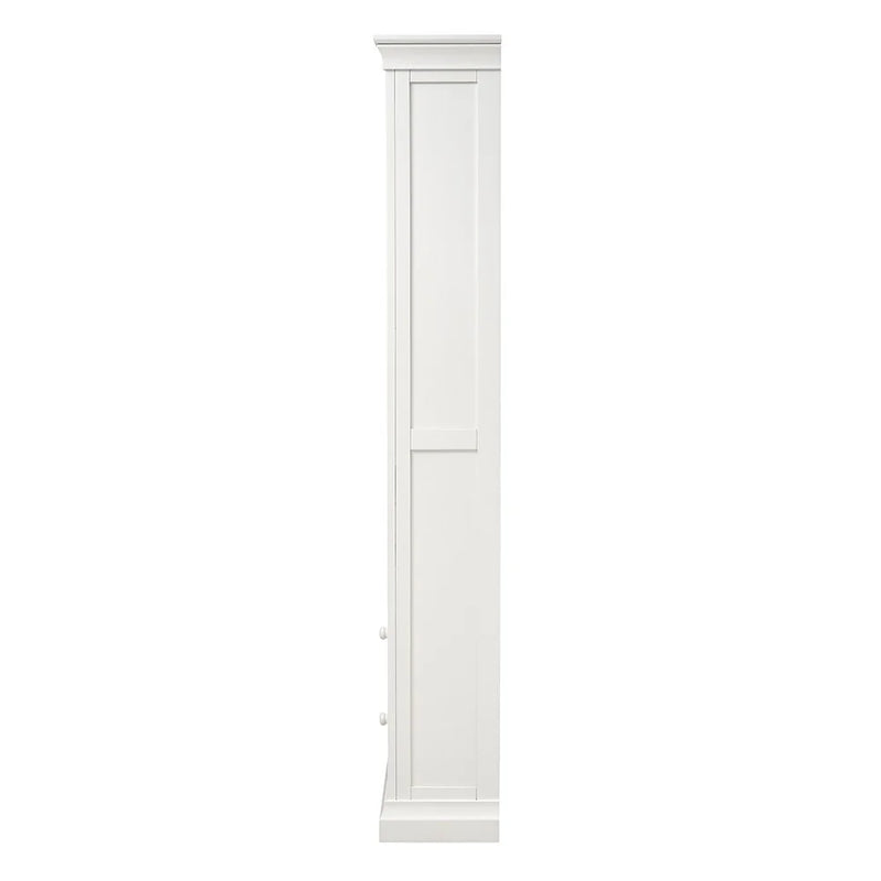 Chantilly Warm White Large Bookcase
