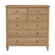 Elkstone Mellow Oak 7 Drawer Chest