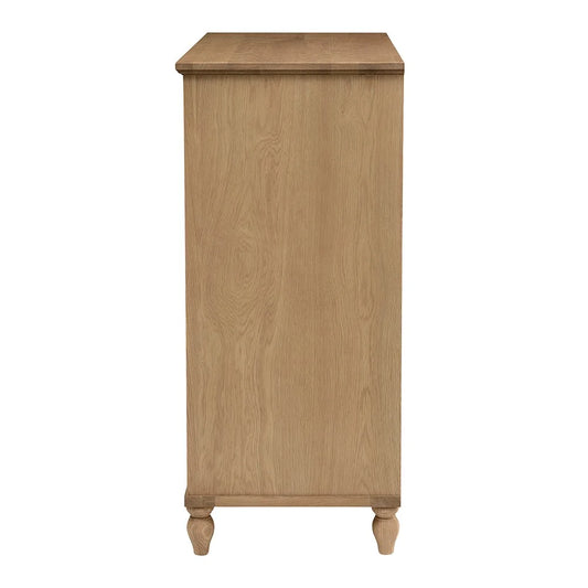 Elkstone Mellow Oak 7 Drawer Chest