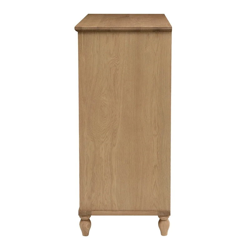 Elkstone Mellow Oak 7 Drawer Chest