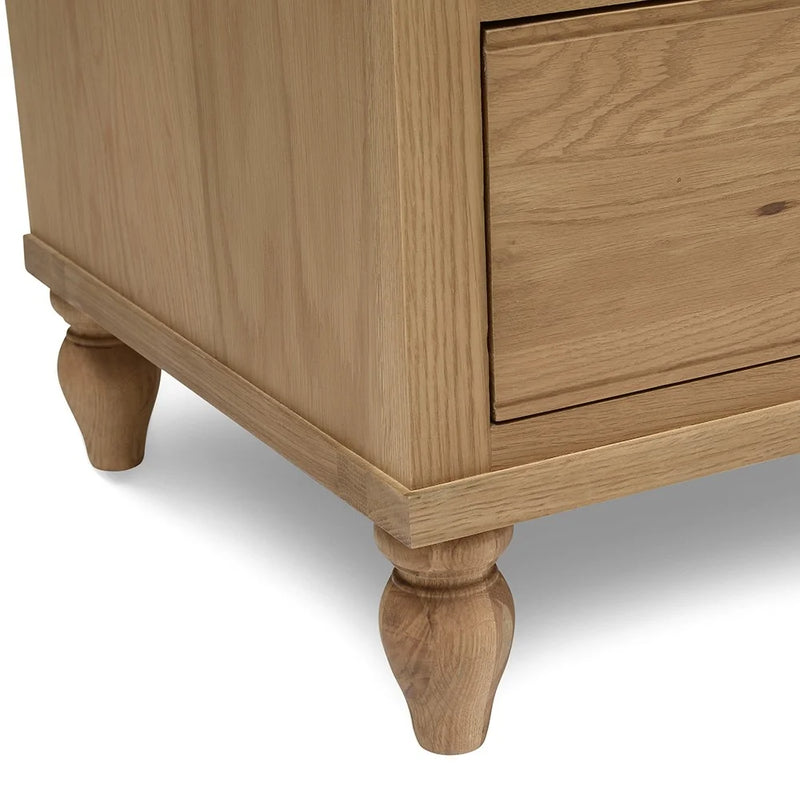 Elkstone Mellow Oak 7 Drawer Chest