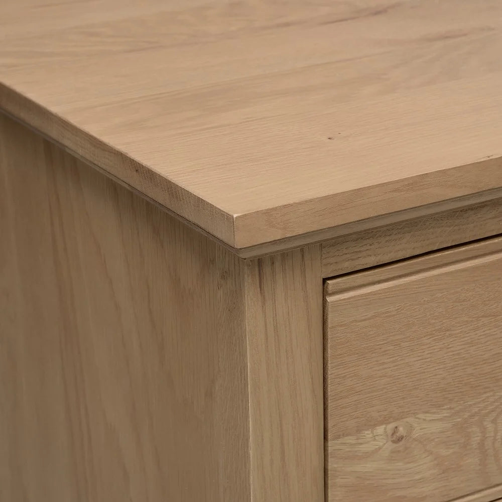 Elkstone Mellow Oak 7 Drawer Chest