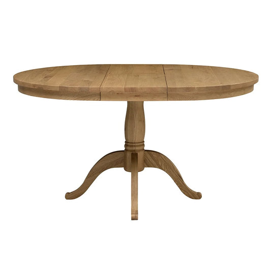 Elkstone Mellow Oak 4 - 6 Seater Round Extending Dining Table