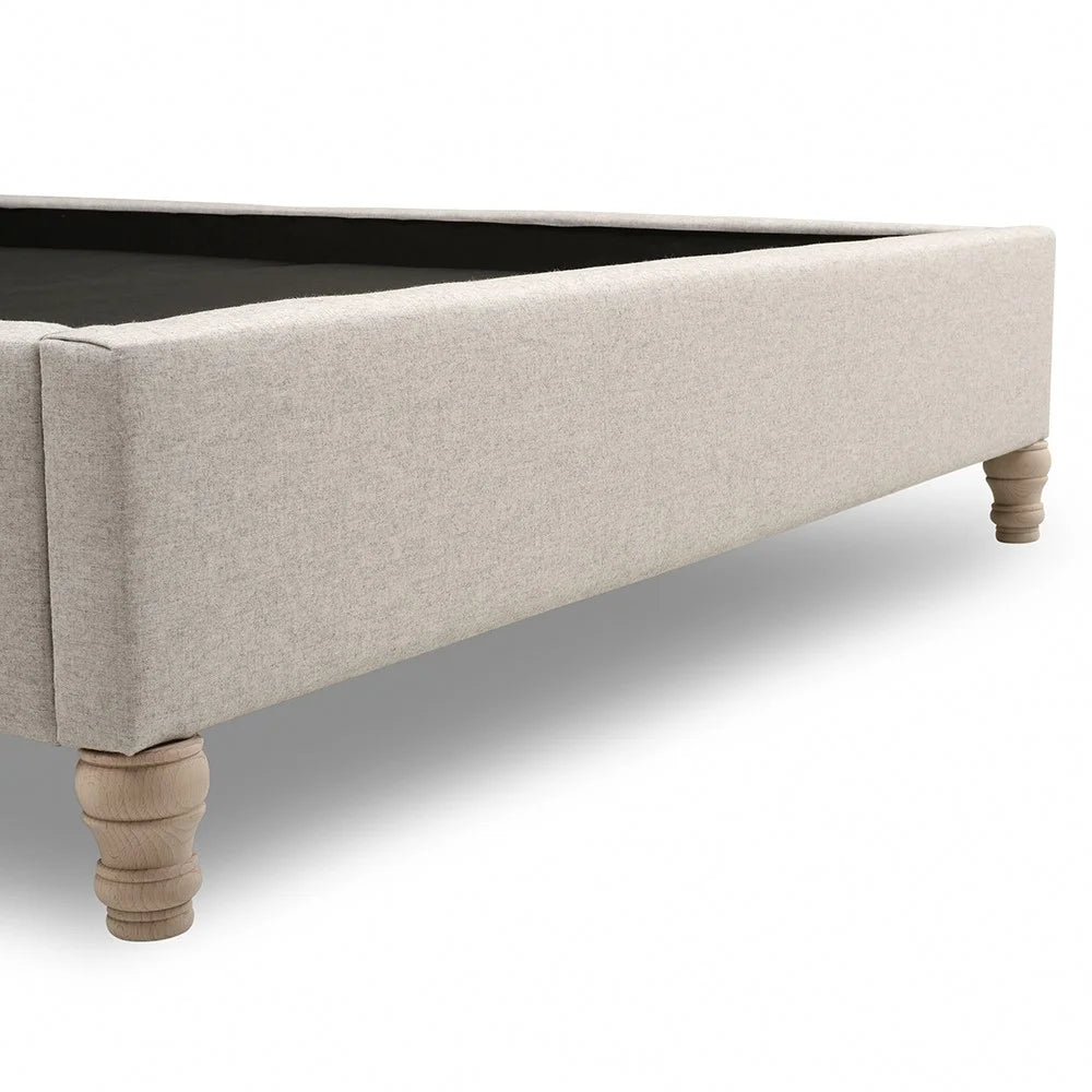 Evesham Natural Tweed Super King Size Bed