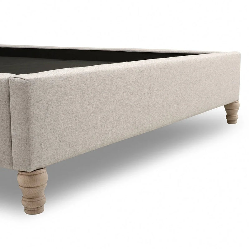 Evesham Natural Tweed Super King Size Bed