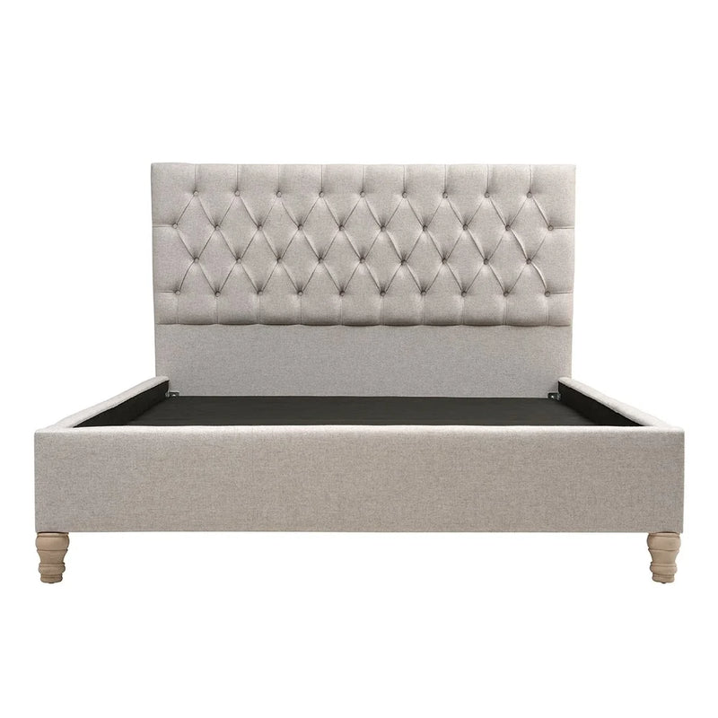 Evesham Natural Tweed Super King Size Bed