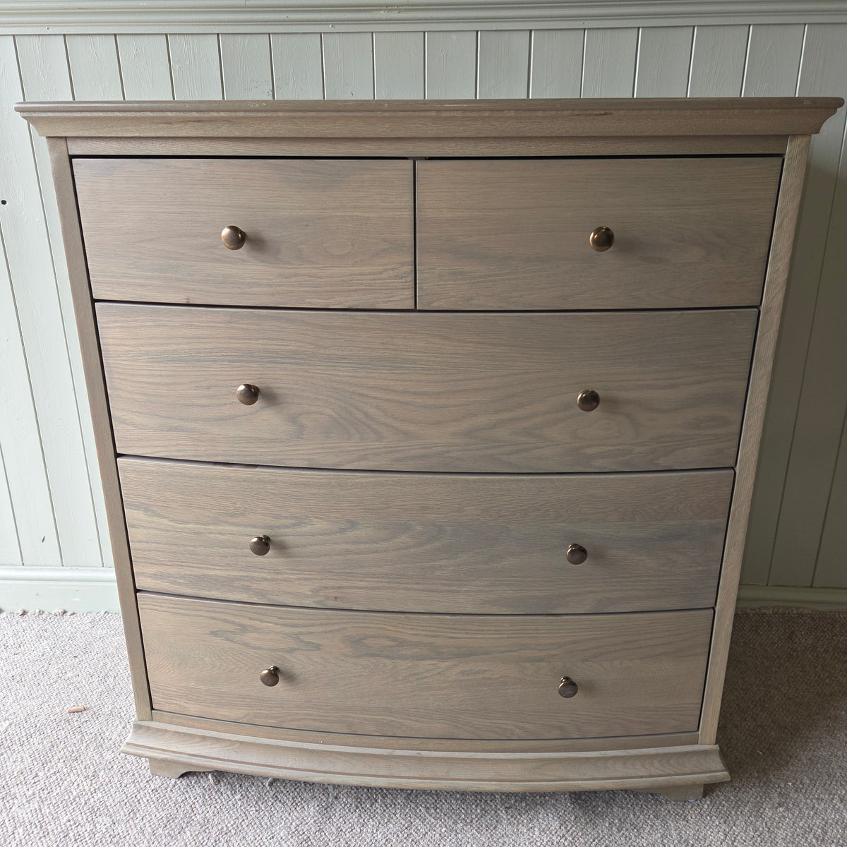 Winchcombe Smoked Oak 5 Drawer Chest