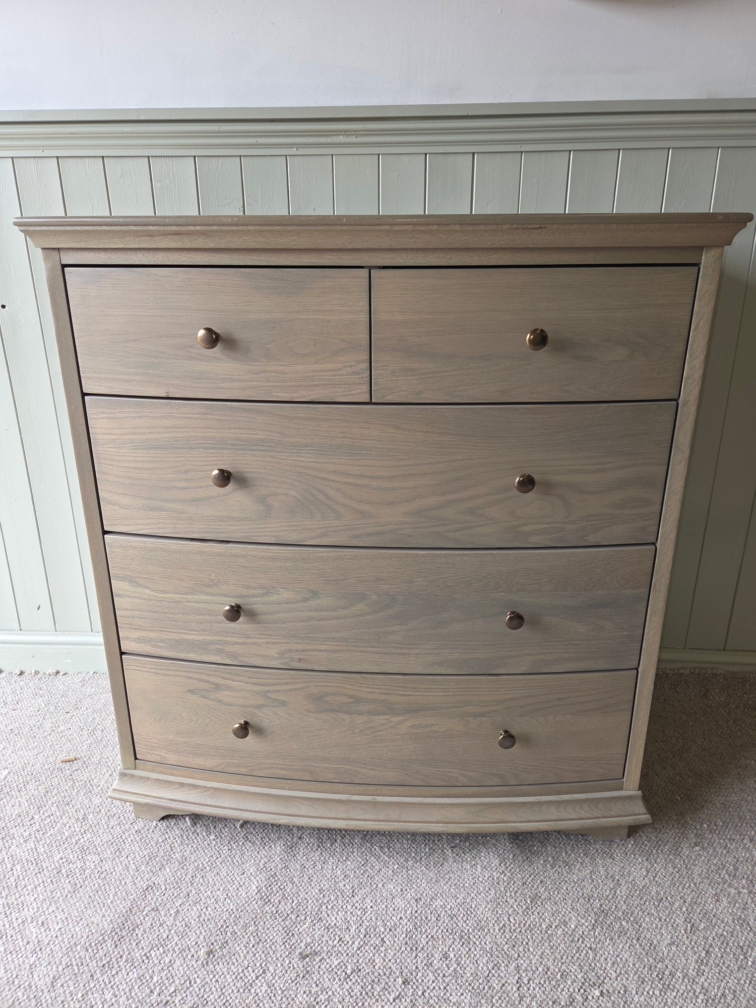 Winchcombe Smoked Oak 5 Drawer Chest