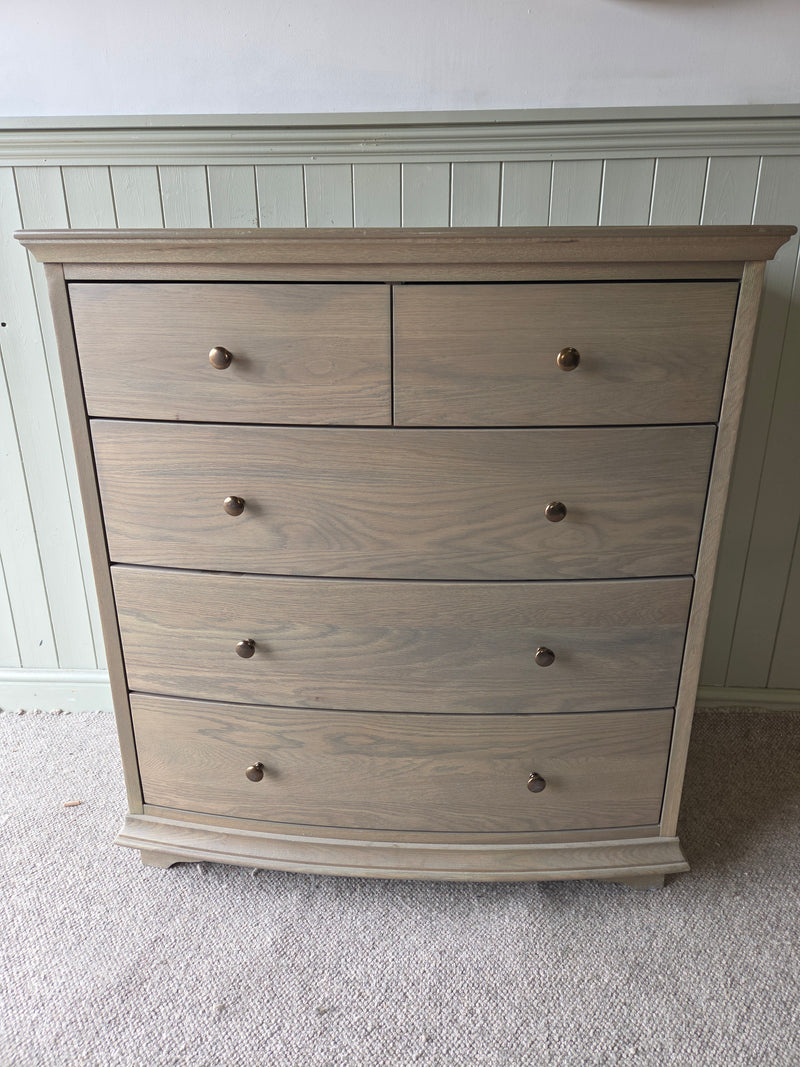 Winchcombe Smoked Oak 5 Drawer Chest