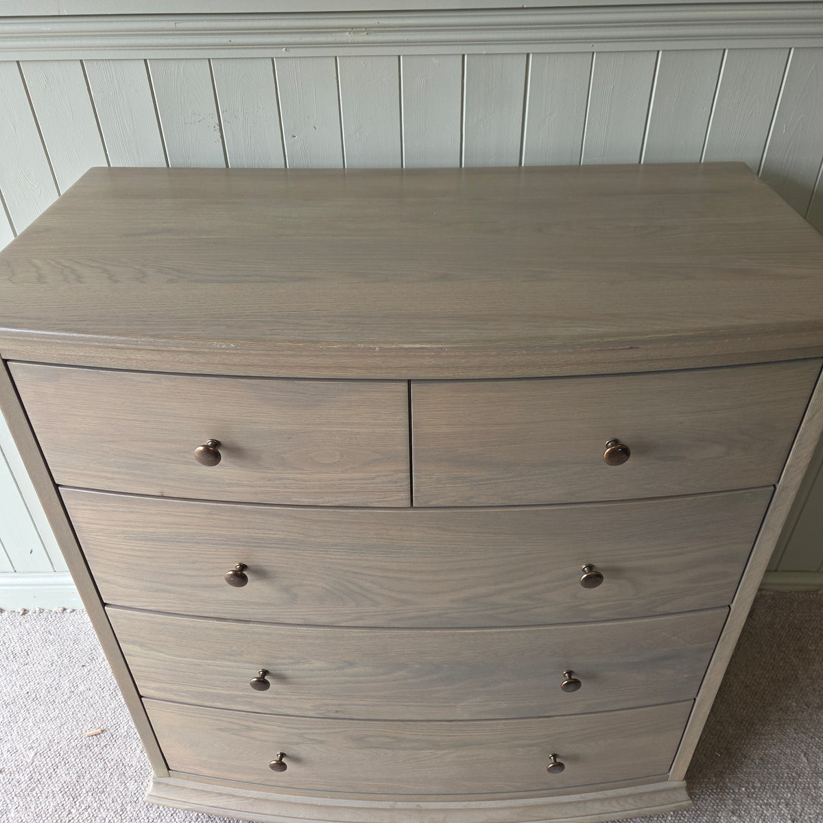 Winchcombe Smoked Oak 5 Drawer Chest