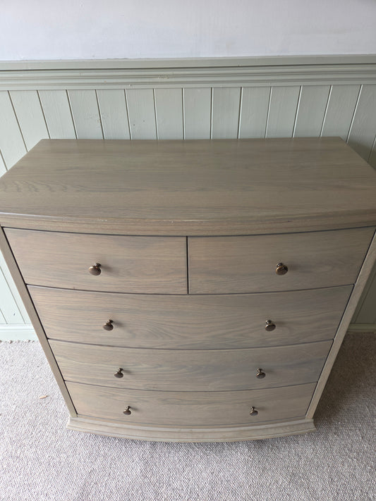 Winchcombe Smoked Oak 5 Drawer Chest