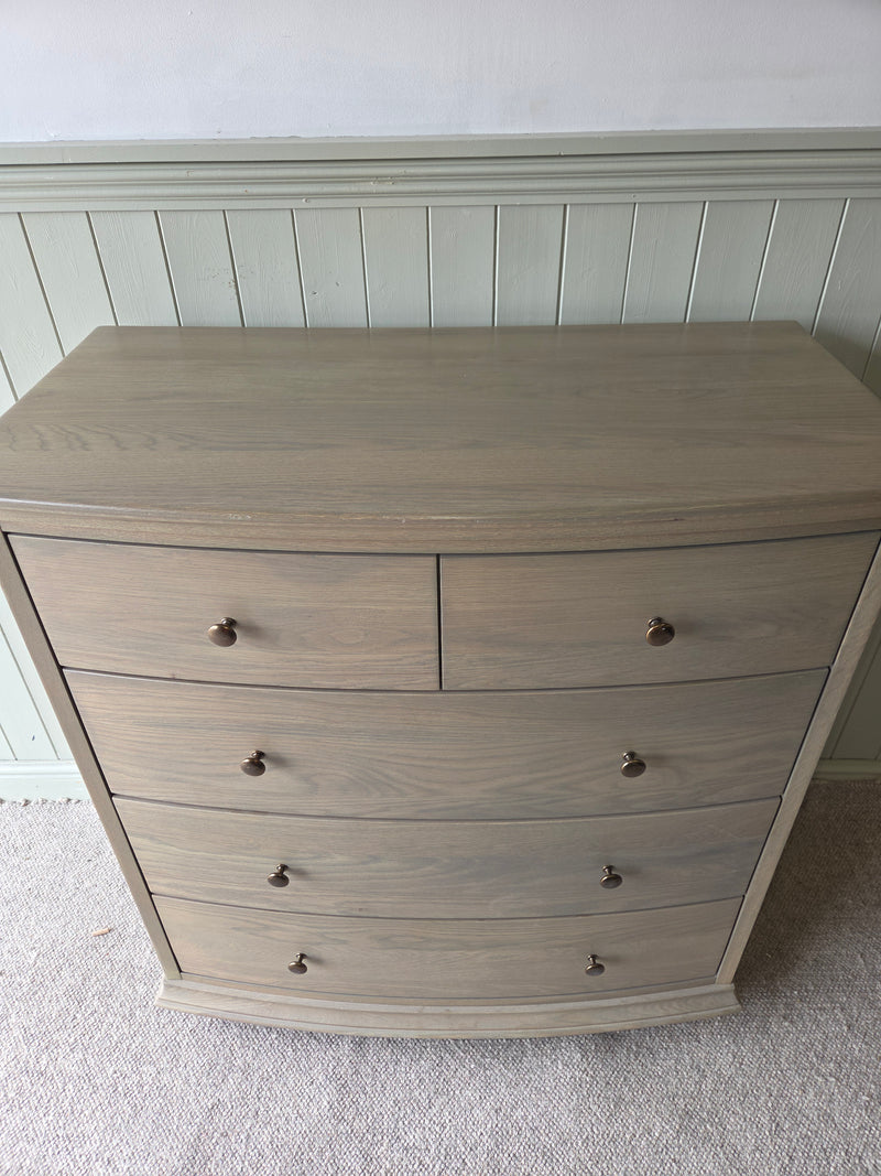 Winchcombe Smoked Oak 5 Drawer Chest