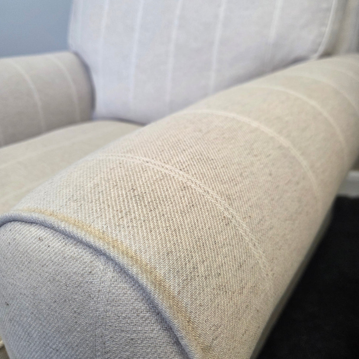 Osbourne Armchair - Natural - Compton Stripe