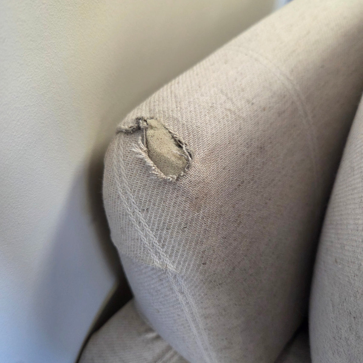 Osbourne Armchair - Natural - Compton Stripe